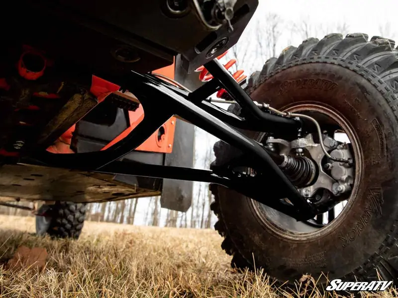 Superatv Can-Am Maverick X3 High Clearance 2” Forward Offset A-Arms 5