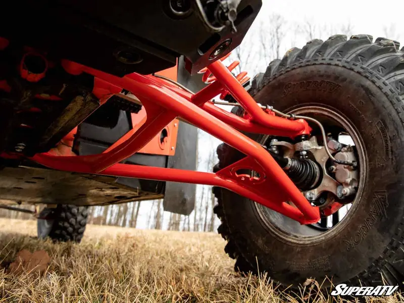 Superatv Can-Am Maverick X3 High Clearance 2” Forward Offset A-Arms 6