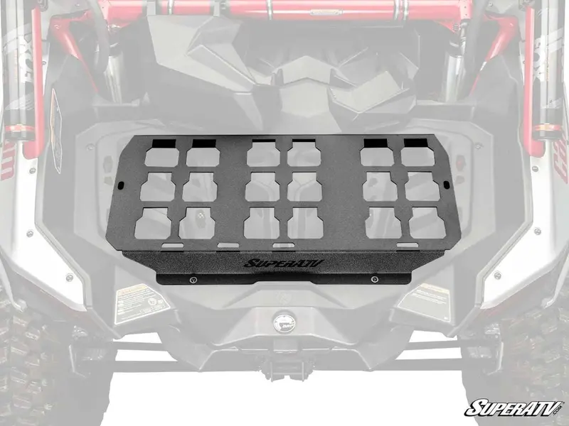 Superatv Can-Am Maverick X3 Milwaukee Compatible Bed Mount 1