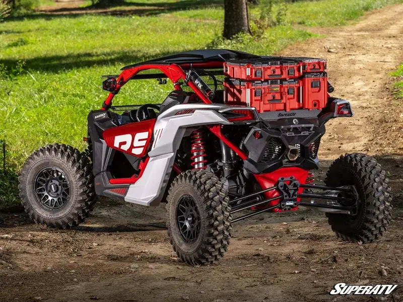 Superatv Can-Am Maverick X3 Milwaukee Compatible Bed Mount 2