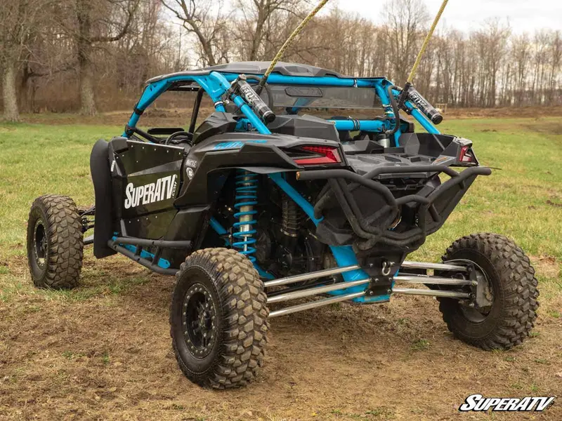 Superatv Can-Am Maverick X3 Rear Vented Windshield 2
