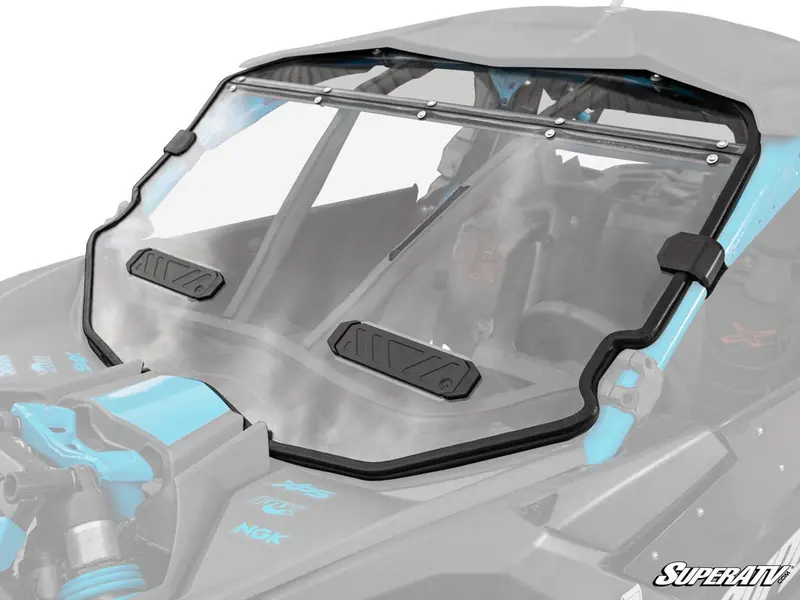 Superatv Can-Am Maverick X3 Vented Full Windshield 2