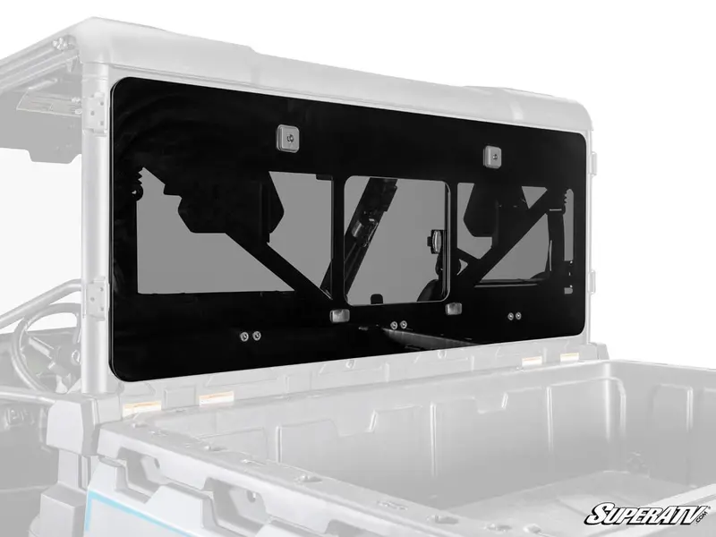 Superatv Cf Moto Uforce 1000 Glass Sliding Rear Windshield 1