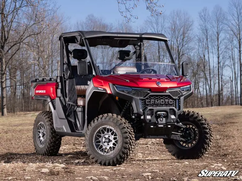 Superatv Cf Moto Uforce U10 Pro Half Windshield 2