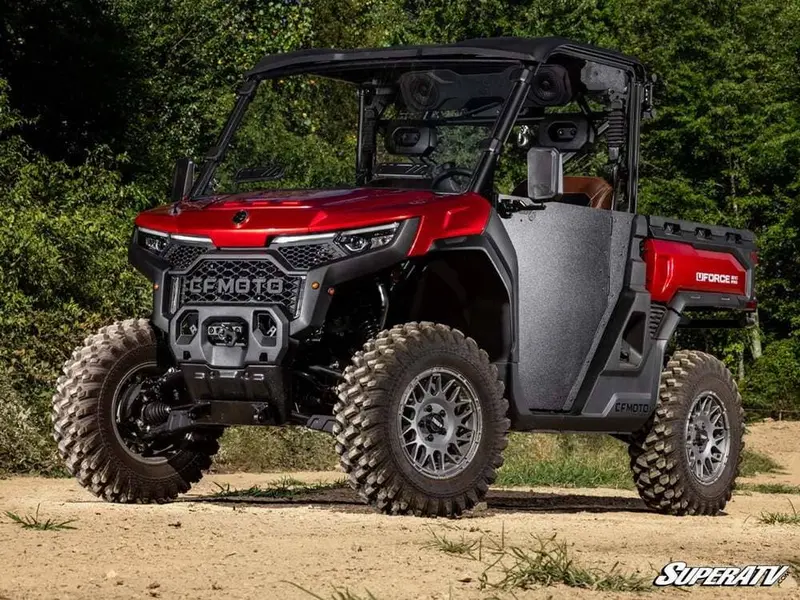 Superatv Cf Moto Uforce U10 Pro Hdpe Half Doors 2