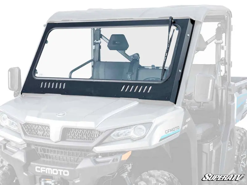 Superatv Cfmoto Uforce 1000 Glass Windshield 1