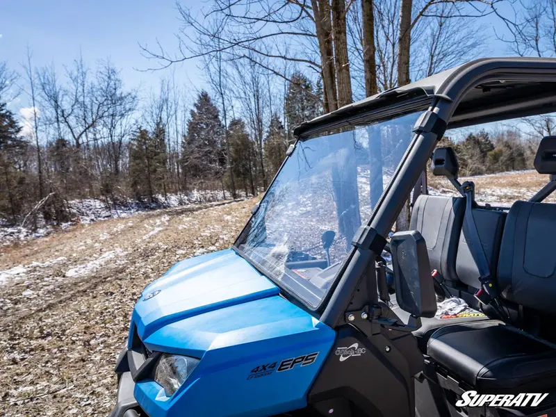 Superatv Cfmoto Uforce 1000 Scratch Resistant Full Windshield 2