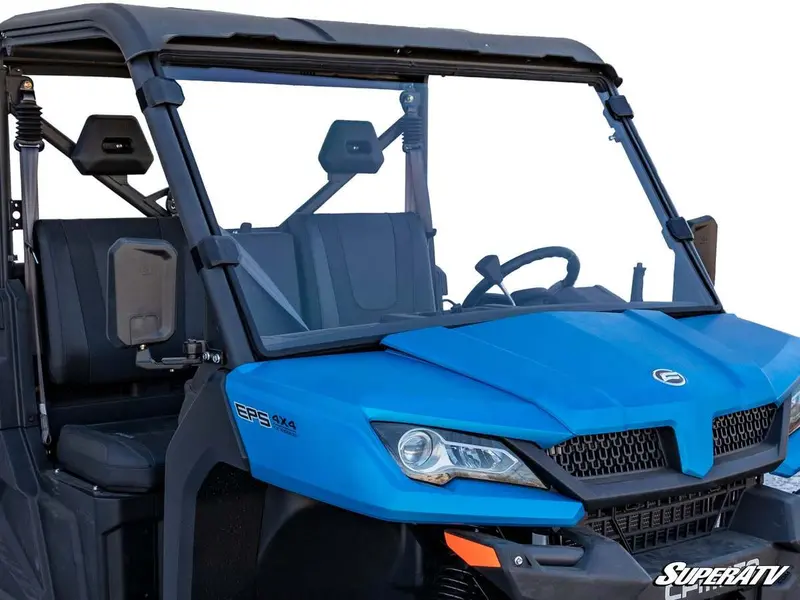 Superatv Cfmoto Uforce 1000 Scratch Resistant Full Windshield 2