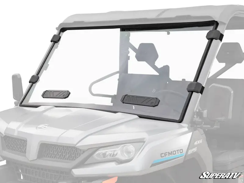 Superatv Cfmoto Uforce 1000 Vented Full Windshield 1