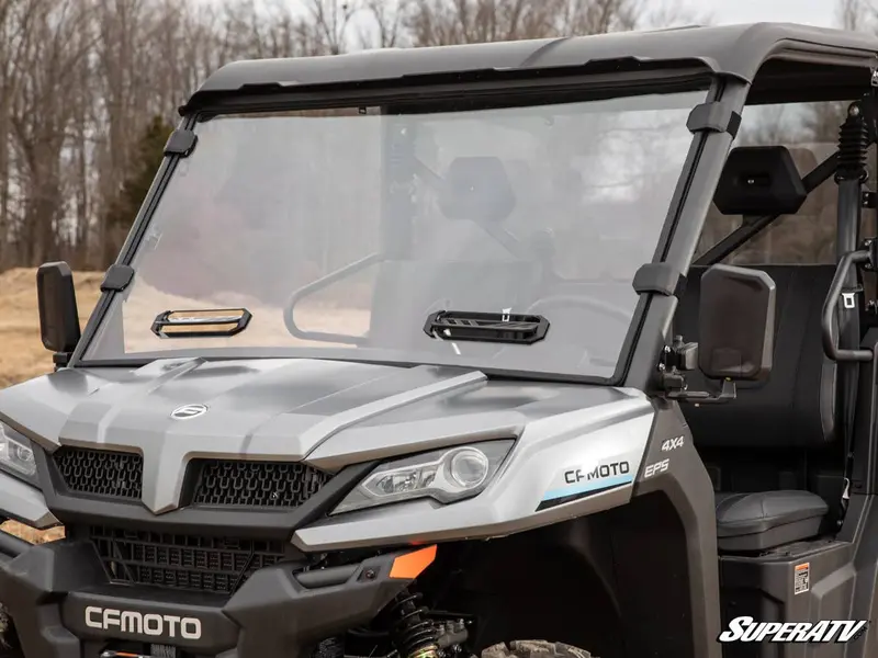 Superatv Cfmoto Uforce 1000 Vented Full Windshield 2