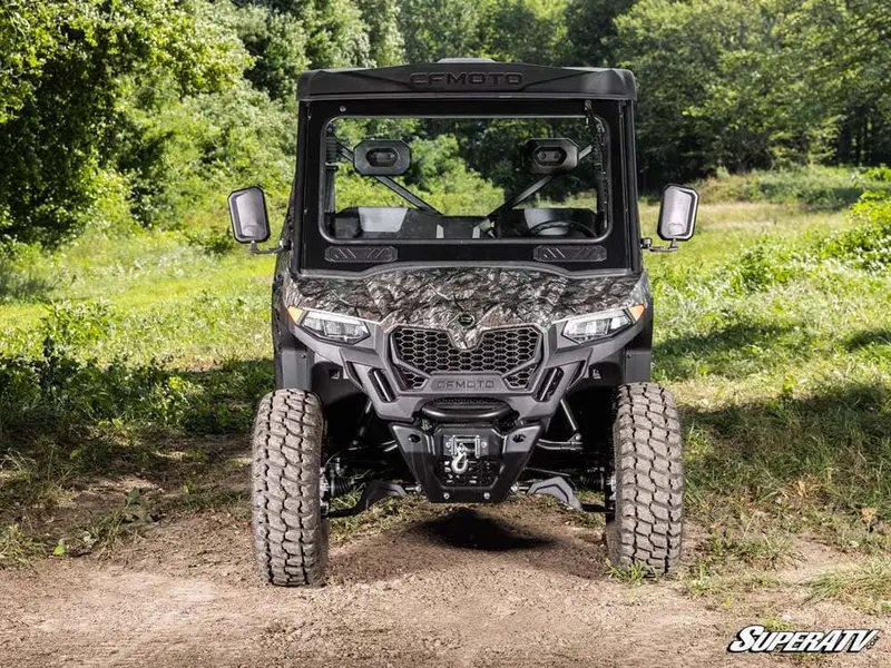 Superatv Cfmoto Uforce 600 Glass Windshield 2