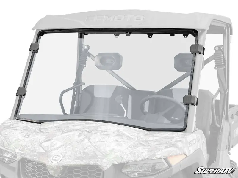 Superatv Cfmoto Uforce 600 Scratch Resistant Full Windshield 1
