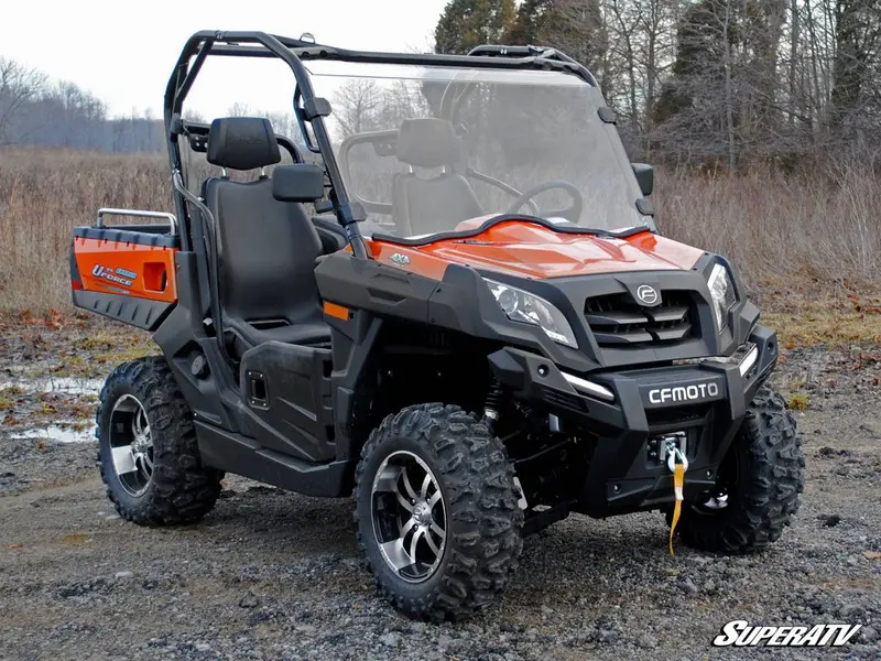 Superatv Cfmoto Uforce 800 Scratch-Resistant Full Windshield 2