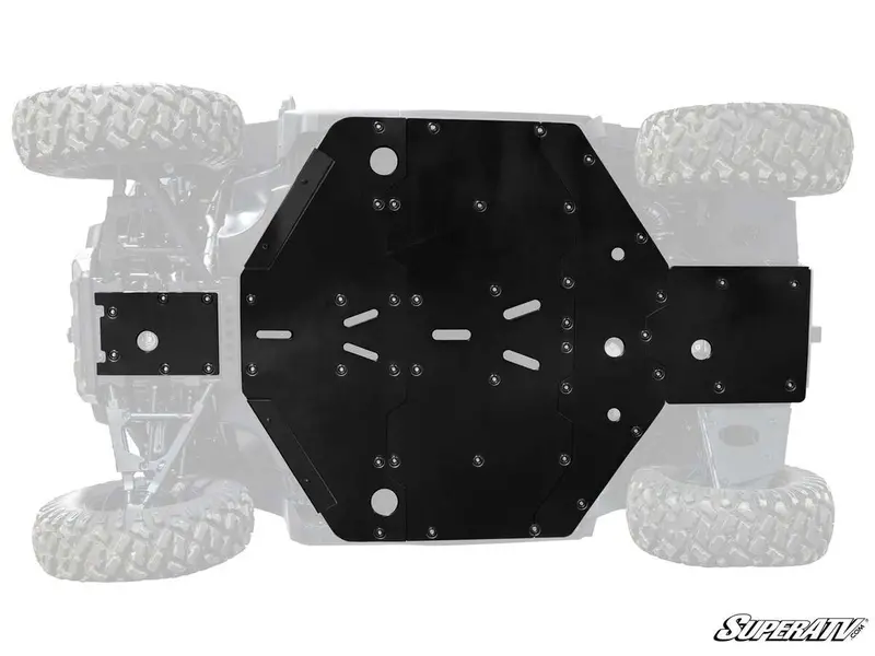 Superatv Cfmoto Uforce U10 Pro Full Skid Plate 1