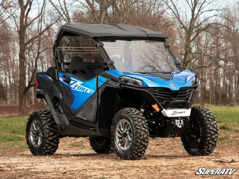 Superatv Cfmoto Zforce 950 Sport Scratch Resistant Full Windshield 2