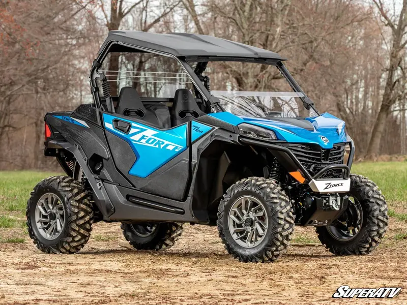 Superatv Cfmoto Zforce 950 Trail Scratch-Resistant Half Windshield 2