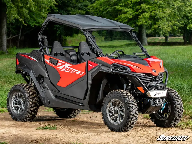 Superatv Cfmoto Zforce 950 Trail Vented Full Windshield 2
