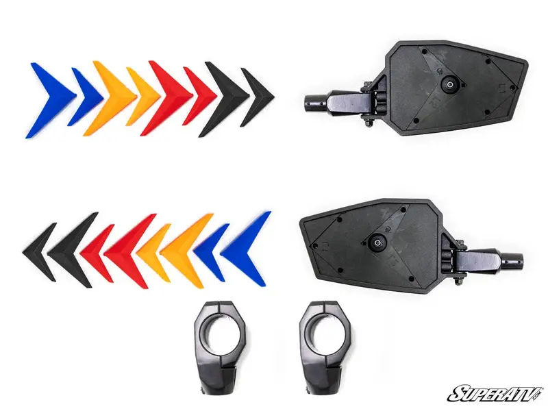 Superatv Cfmoto Zforce Seeker Side View Mirrors 1