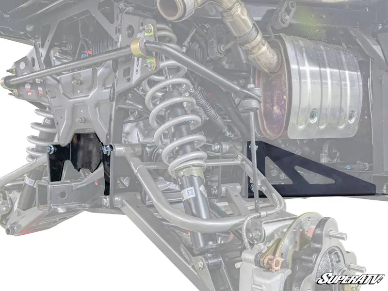 SuperATV Front and Rear Frame Stiffeners for Polaris Ranger XP 1000