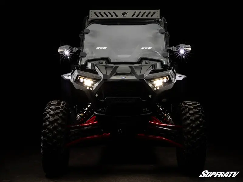 Superatv Honda Lighted Side-View Mirrors 2