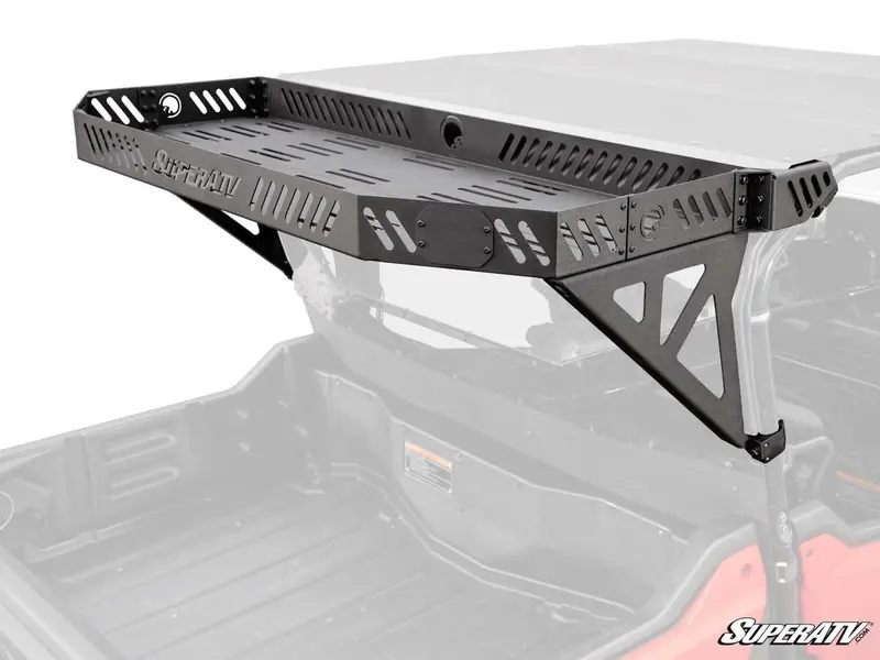 Superatv Honda Pioneer 1000-6 Bed Rack Echo 1
