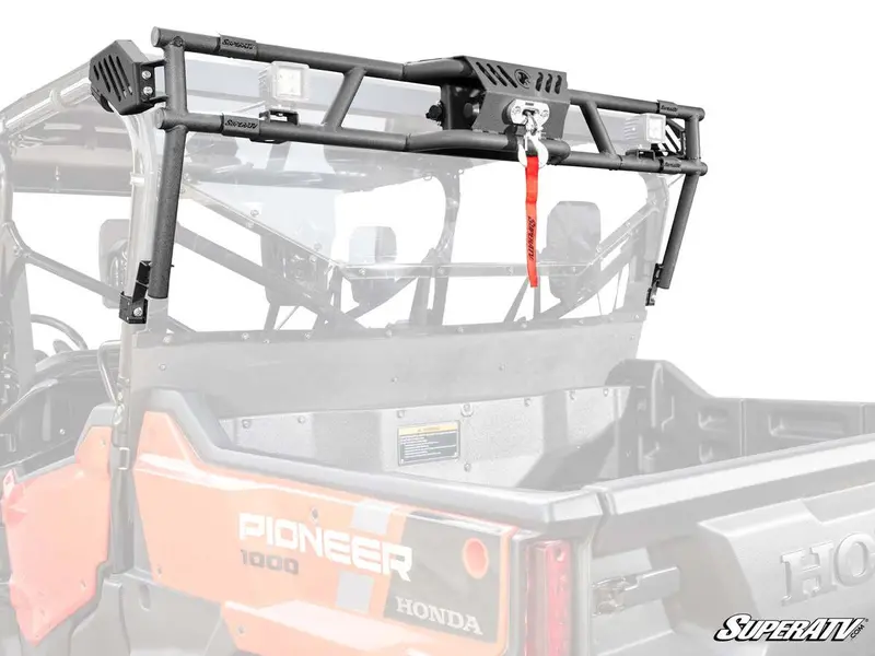 Superatv Honda Pioneer 1000-6 Game Loader Rack 1