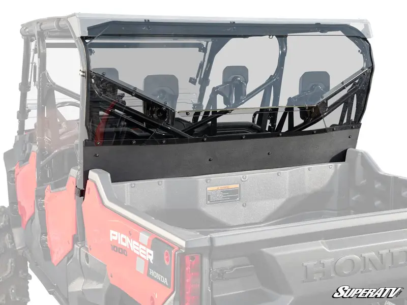 Superatv Honda Pioneer 1000-6 Rear Windshield 1