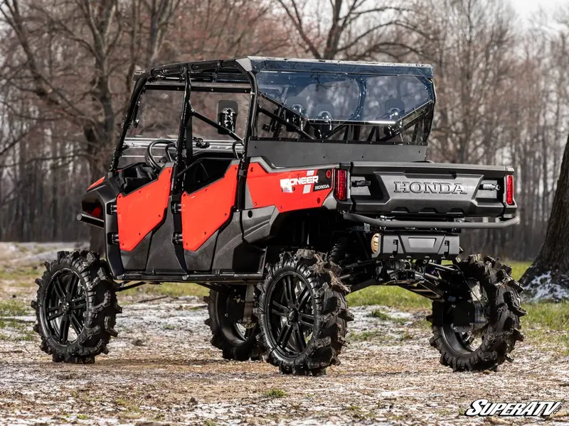 Superatv Honda Pioneer 1000-6 Rear Windshield 2
