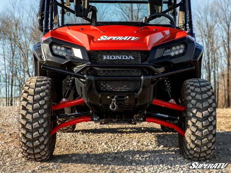 Superatv Honda Pioneer 1000 Atlas Pro 1.5" Forward Offset A-Arms 6