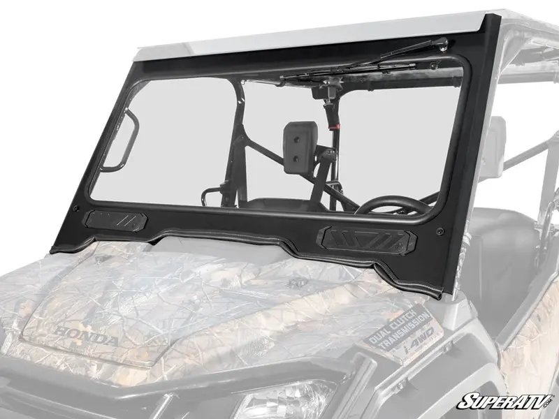 Superatv Honda Pioneer 1000 Glass Windshield 1
