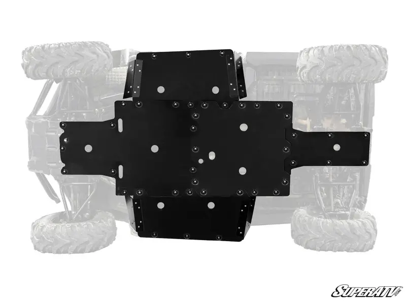Superatv Honda Pioneer 700 Full Skid Plate 1