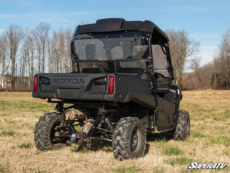 Superatv Honda Pioneer 700 Rear Windshield 2