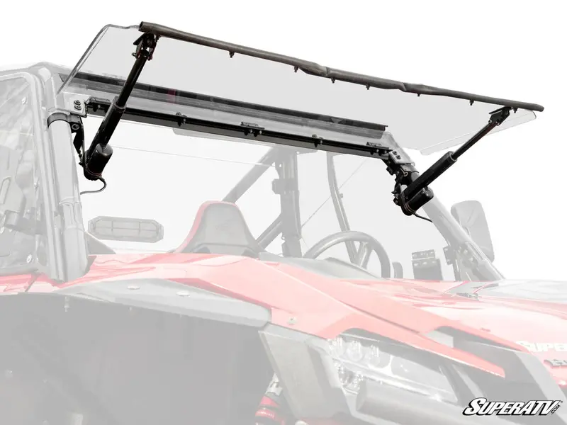 Superatv Honda Talon 1000 Maxdrive Power Flip Windshield 1