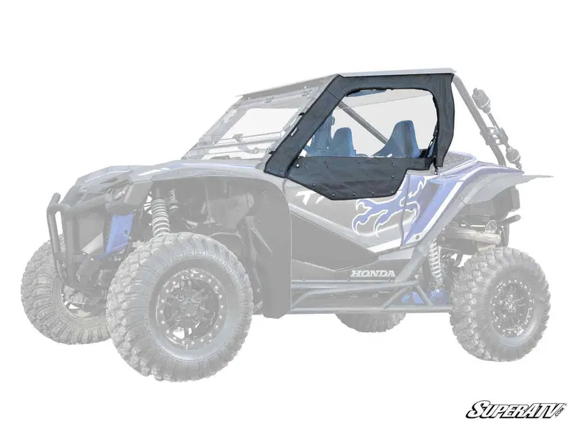 Superatv Honda Talon 1000 Primal Soft Cab Enclosure Upper Doors 1