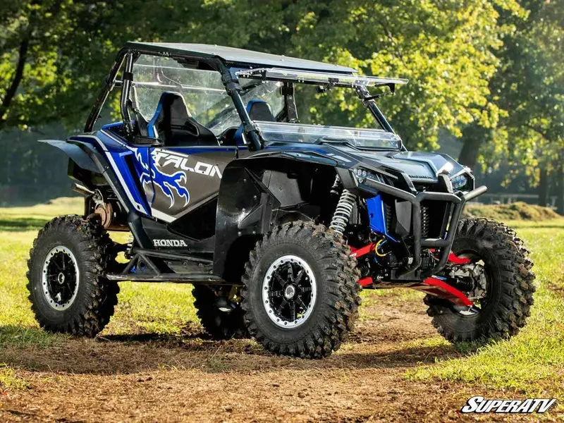 Superatv Honda Talon 1000X 1.5” Forward Offset Boxed A-Arms 2