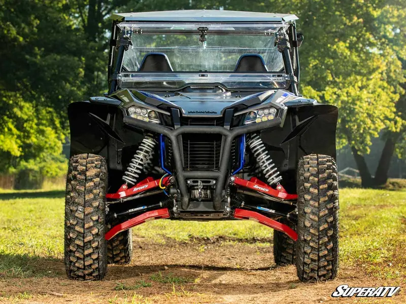 Superatv Honda Talon 1000X 1.5” Forward Offset Boxed A-Arms 6