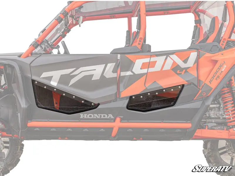 Superatv Honda Talon 1000X-4 Clear Lower Doors 1