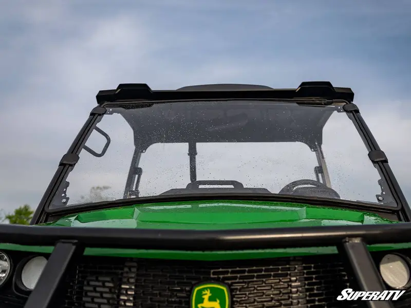 Superatv John Deere Gator Xuv 835/865 Scratch Resistant Full Windshield 2