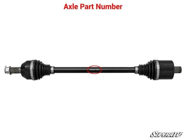 Superatv Kawasaki Cv Joint Replacement Kit - Rhino 2.0 3