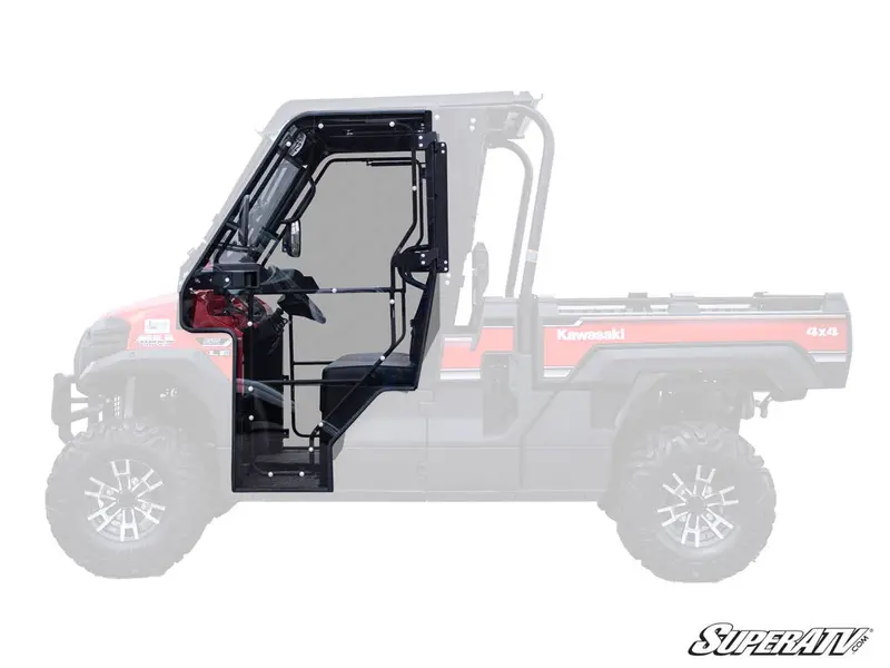 Superatv Kawasaki Mule Cab Enclosure Doors 1