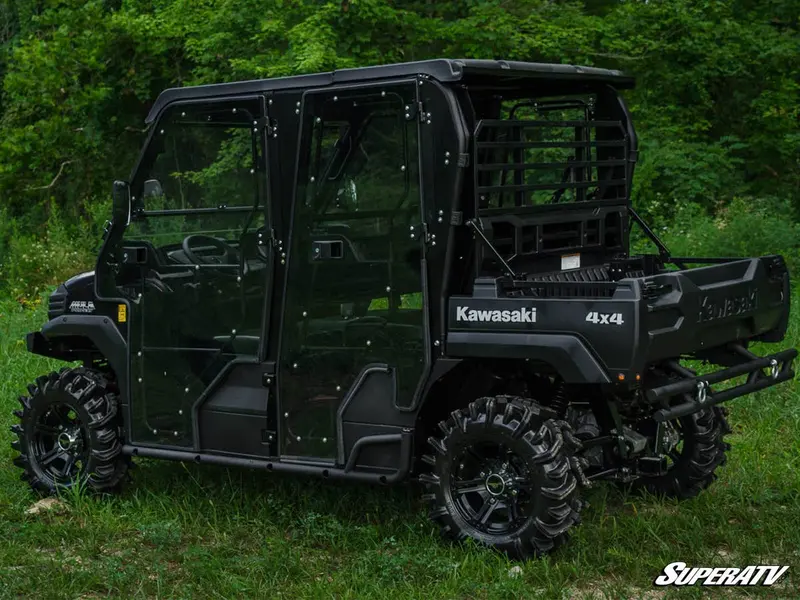 Superatv Kawasaki Mule Cab Enclosure Doors 2