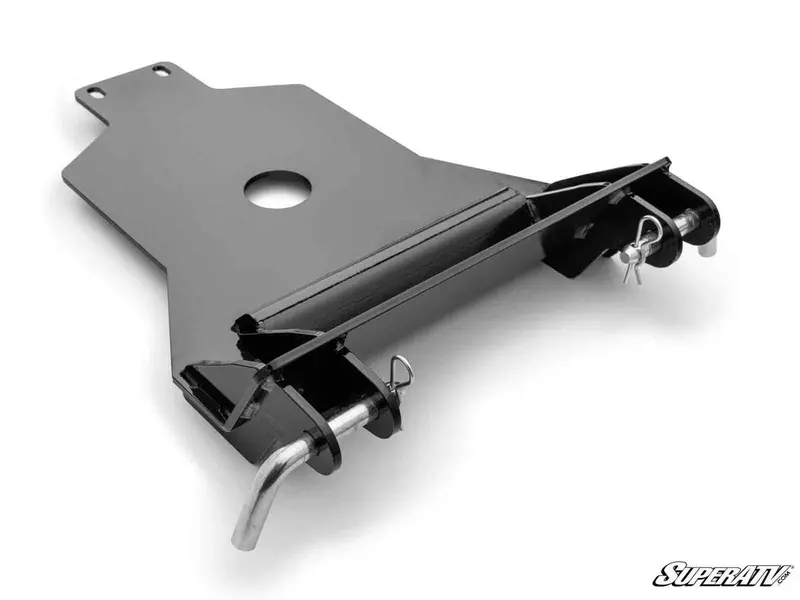 Superatv Kawasaki Mule Plow Pro Snow Plow Mount 1