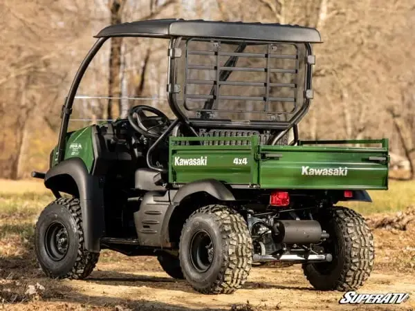 Superatv Kawasaki Mule Sx Rear Windshield 2