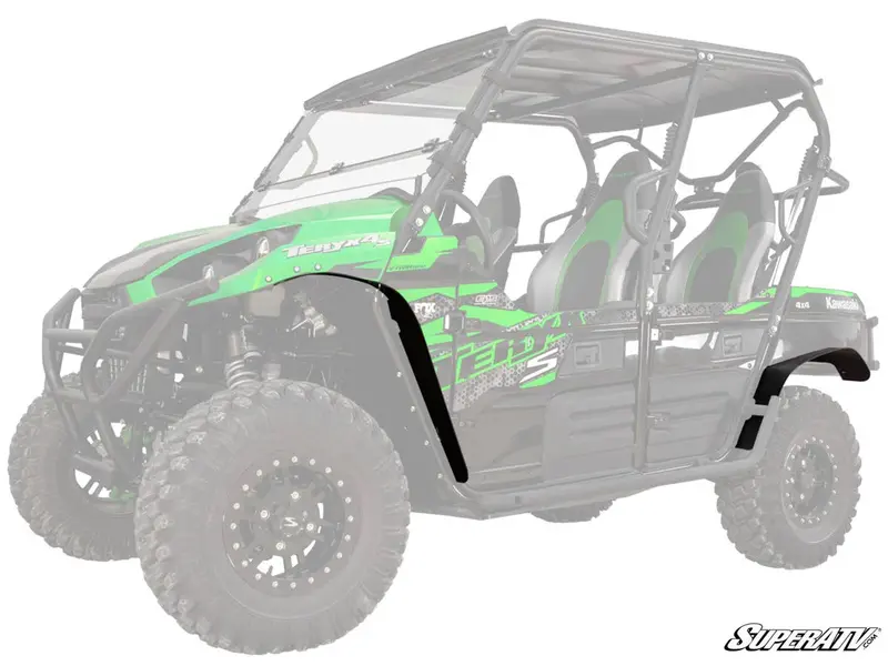 Superatv Kawasaki Teryx 4 Low Profile Fender Flares 1