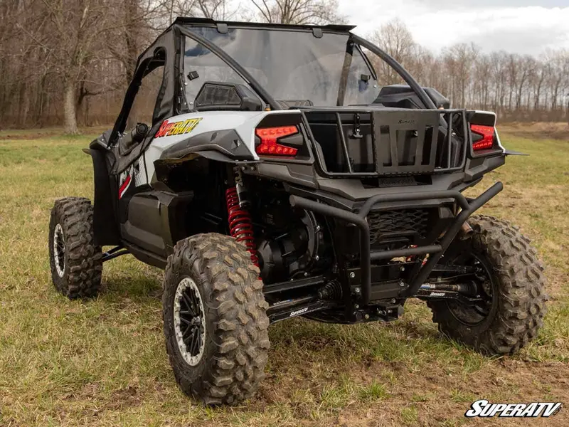 Superatv Kawasaki Teryx Krx 1000 Rear Vented Windshield 2