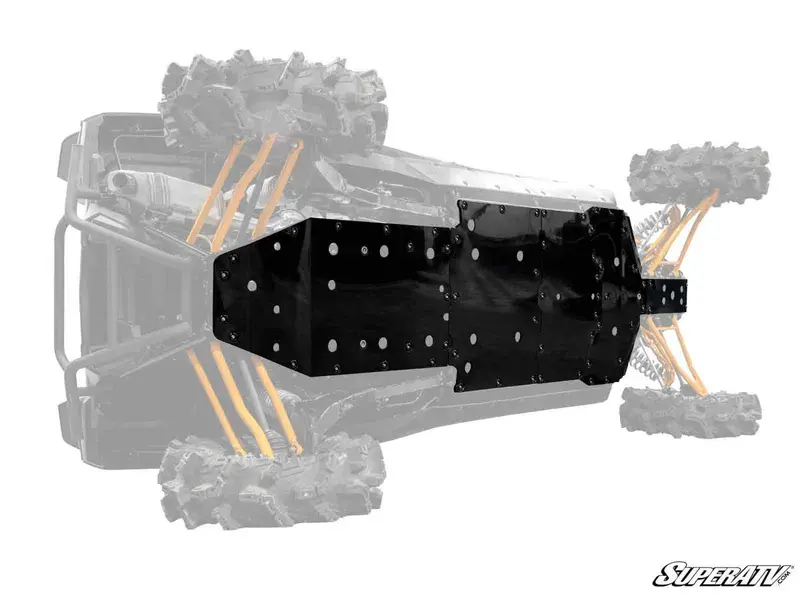 Superatv Kawasaki Teryx Krx 4 1000 Full Skid Plate 2