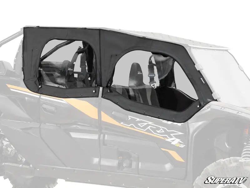 Superatv Kawasaki Teryx Krx 4 1000 Primal Soft Cab Enclosure Upper Doors 1