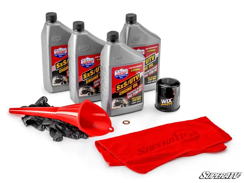 Superatv Kawasaki Teryx Oil Change Kit 1