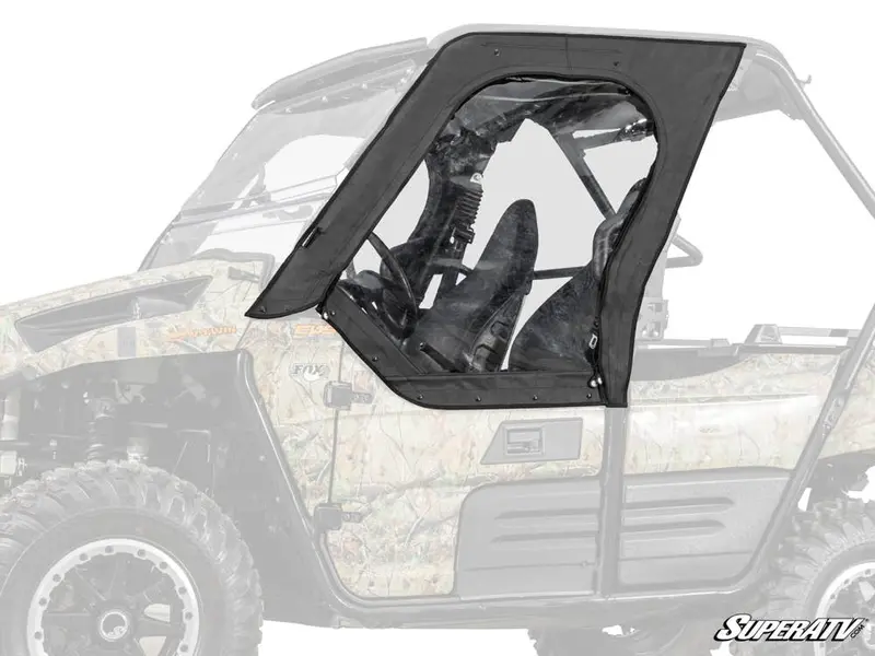 Superatv Kawasaki Teryx S Primal Soft Cab Enclosure Upper Doors 1