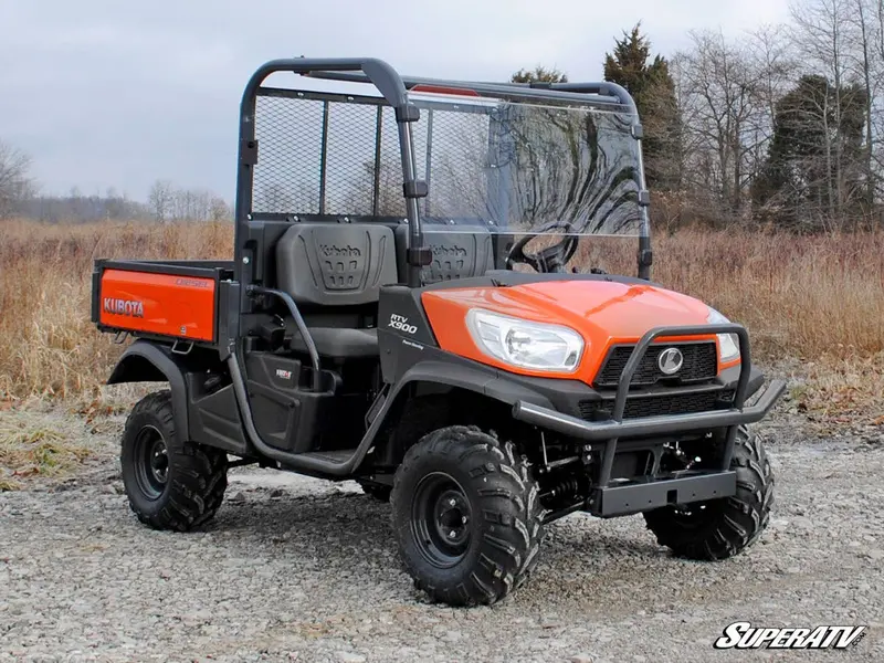 Superatv Kubota Rtv Scratch-Resistant Full Windshield 2